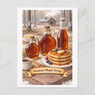 Vermont Maple Syrup (American Food Series) Postcard