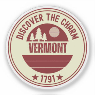 Vermont Maple Syrup - VT Souvenir Gift Sticker