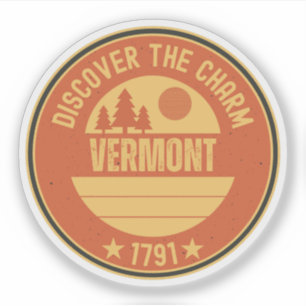 Vermont Maple Syrup - VT Souvenir Gift Sticker