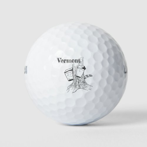 Vermont Maple Trees Golf Balls