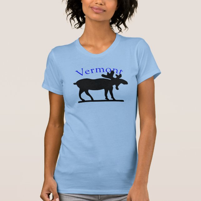 Vermont Moose T-Shirt (Front)