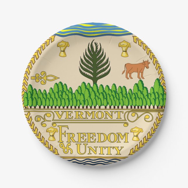 Vermont Paper Plates (Front)