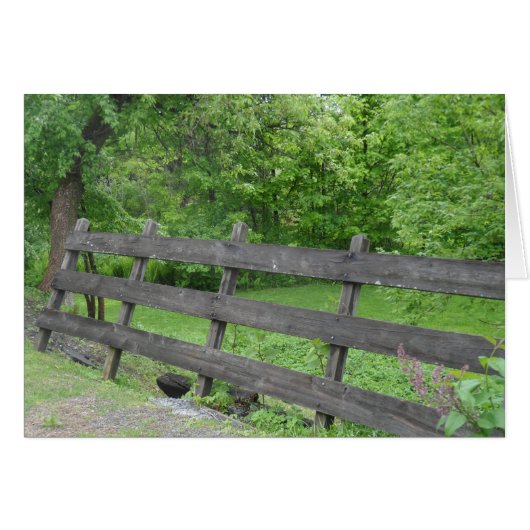 Vermont Picket Fence Cards (Front Horizontal)