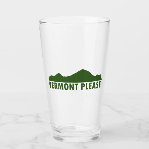 Vermont Please Glass