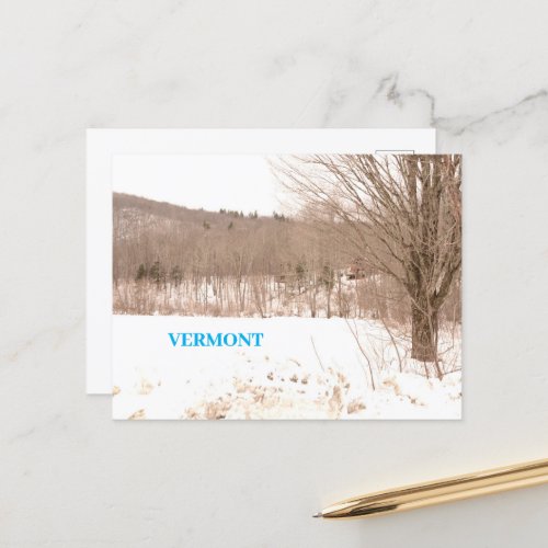 Vermont postcard 