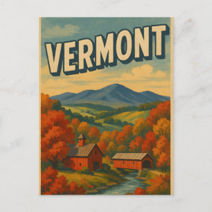 VERMONT Postcard