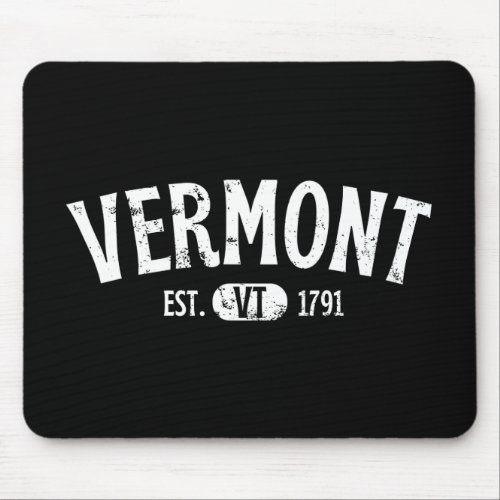 Vermont Retro Vintage VT Mouse Pad
