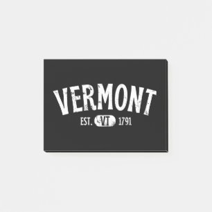 Vermont Retro Vintage VT Post-it Notes