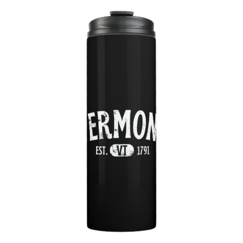 Vermont Retro Vintage VT Thermal Tumbler