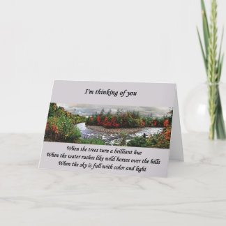 Vermont River Card