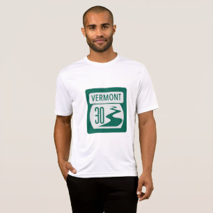 Vermont Rt. 30 Roadsign T-Shirt