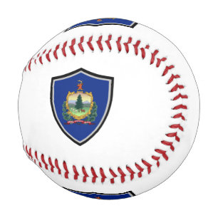 Vermont shield flag baseball