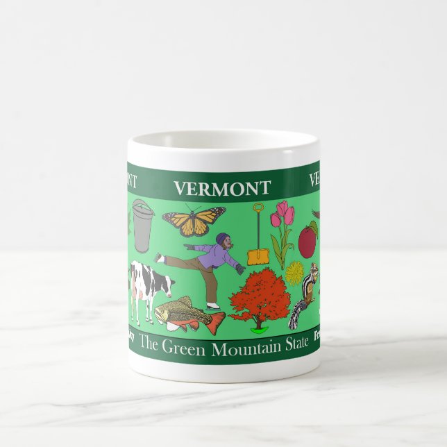 Vermont State Commemorative Mug (Center)