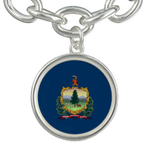 Vermont State Flag Bracelet