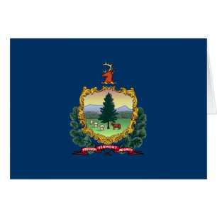 Vermont State Flag Cards