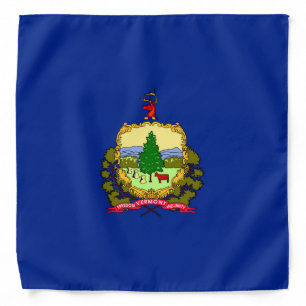 Vermont State Flag Design Bandana