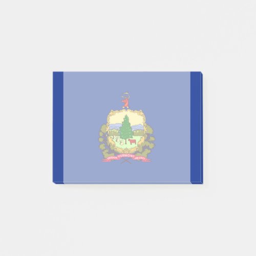 Vermont State Flag Design Post_it Notes