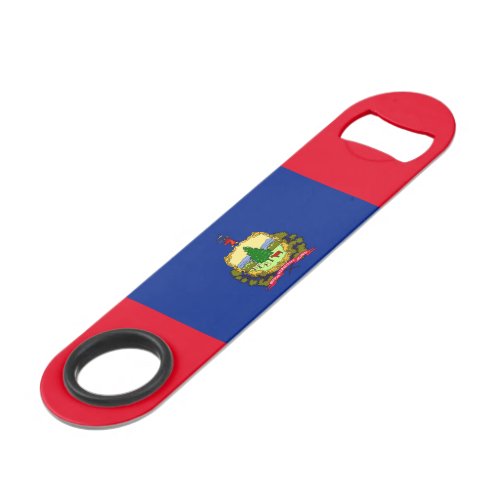 Vermont State Flag Design Speed Bottle Opener