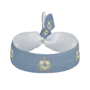 Vermont State Flag Elastic Hair Tie