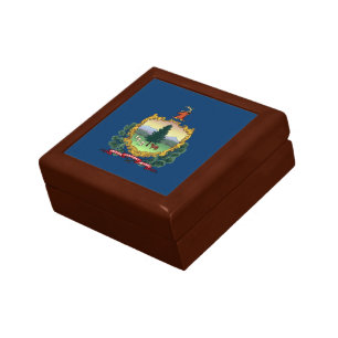 Vermont State Flag Gift Box