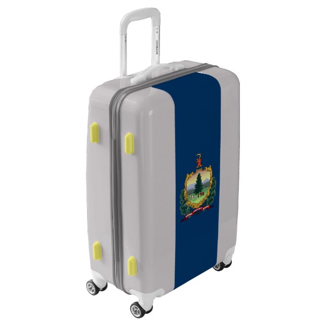 Vermont State Flag Luggage (Rotated Left)