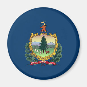 Vermont State Flag Magnet