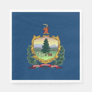 Vermont State Flag Napkins