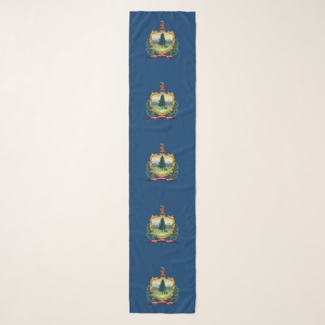 Vermont State Flag Scarf (Front)