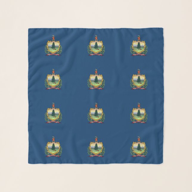 Vermont State Flag Scarf (Front)