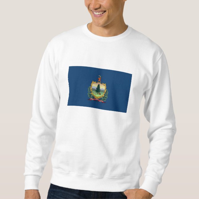 Vermont State Flag Sweatshirt (Front)