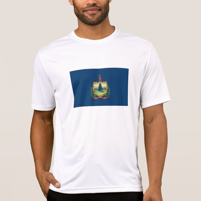 Vermont State Flag T-Shirt (Front)