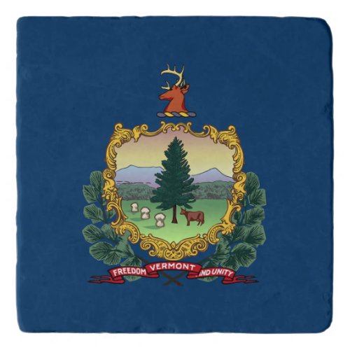 Vermont State Flag Trivet