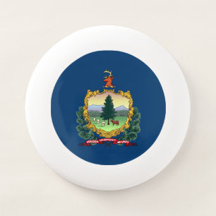 Vermont State Flag Wham-O Frisbee