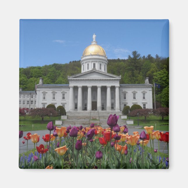 Vermont State House -Montpelier Magnet (Front)