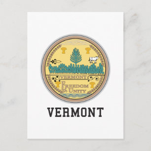 Vermont State Postcard