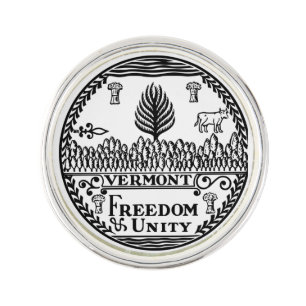Vermont State Seal - Pin