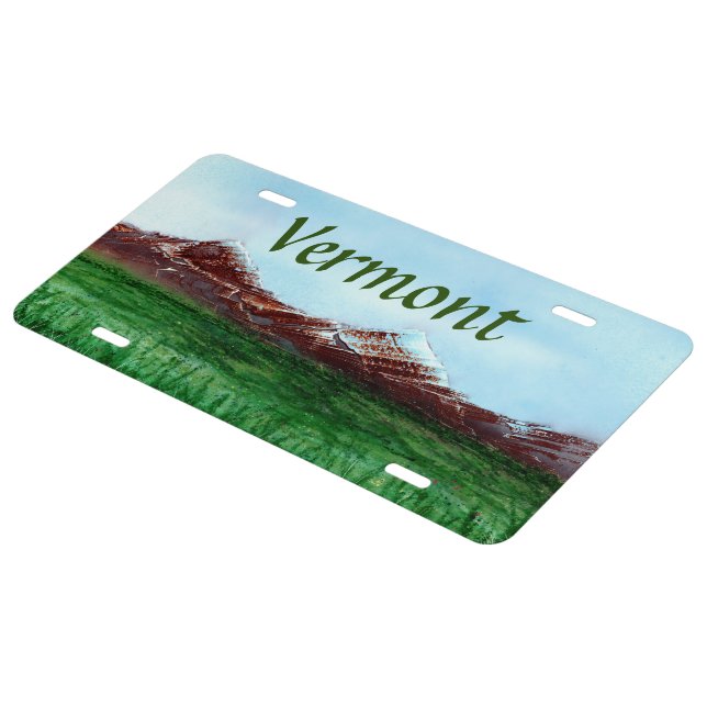 Vermont the Green Mountain State License Plate | Zazzle