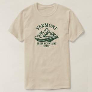 Vermont The Green Mountain State T-Shirt
