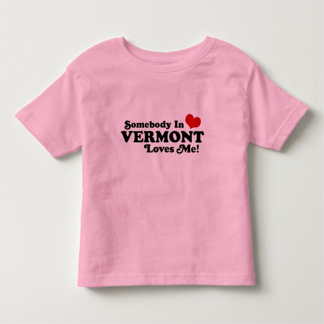 Vermont Toddler T-shirt (Front)