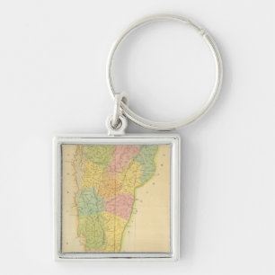 Vermont US Keychain