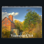 Vermont-USA Calendar<br><div class="desc">A Calendar with 12 different pictures of  Vermont-USA</div>