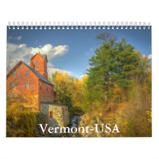 Vermont-USA Calendar