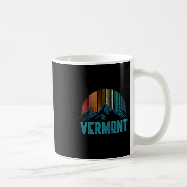 Vermont Vintage Souvenir  Coffee Mug (Right)
