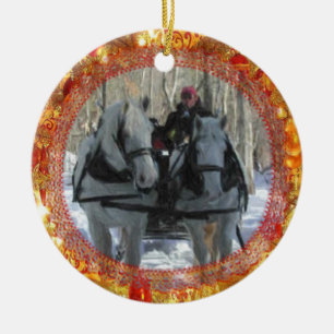 Vermont Winter Ornament