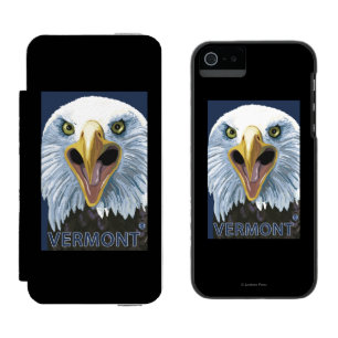 VermontEagle Up Close iPhone SE/5/5s Wallet Case