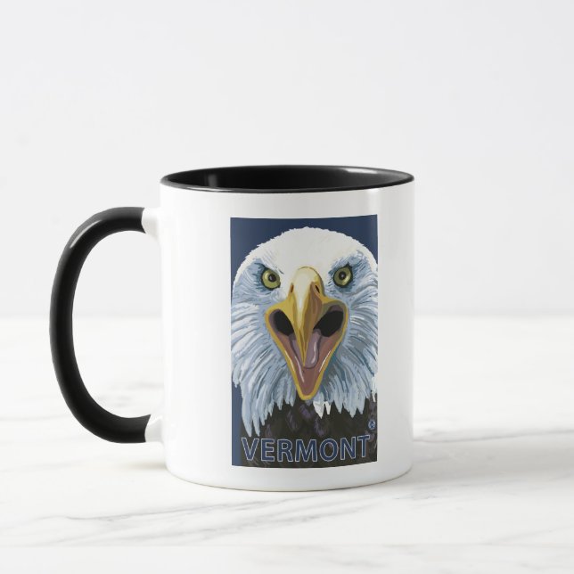 VermontEagle Up Close Mug (Left)