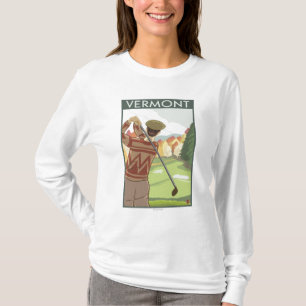 VermontGolfing Scene T-Shirt
