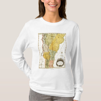 VermontPanoramic MapVermont T-Shirt