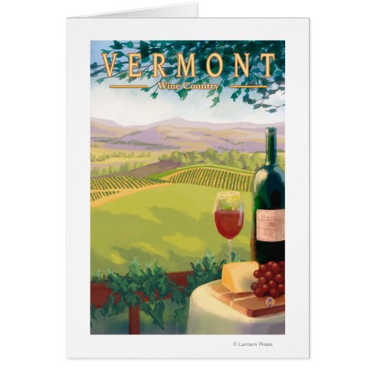 VermontWine Country Scene Cards (Front)