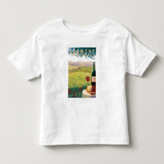 VermontWine Country Scene Toddler T-shirt